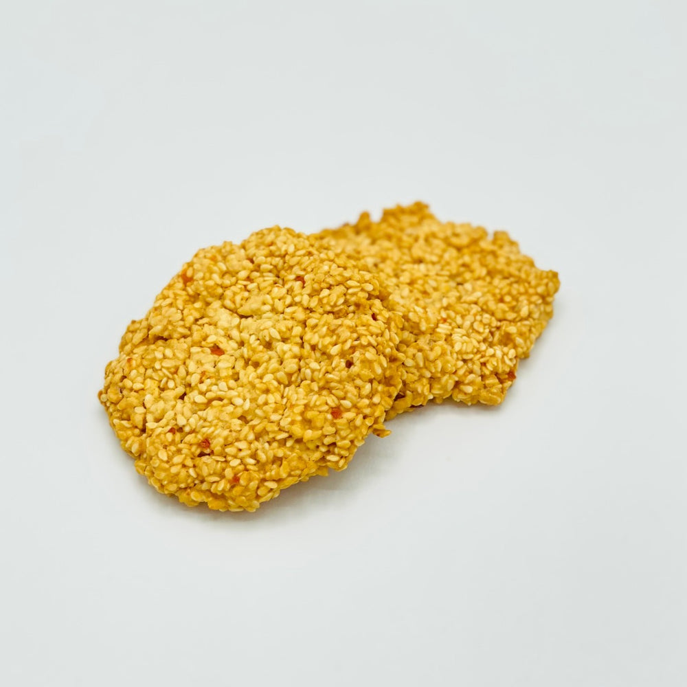 
            
                Load image into Gallery viewer, Sesame Orange Florentine Cookie
            
        